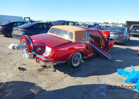 1979 Buick Riviera из США, поврежденный, VIN 00004Z57R9E103330